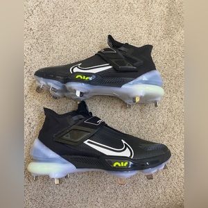 Nike Force Zoom Trout 8 Elite Baseball Cleats CZ5913-010 Black Grey Men Size 7